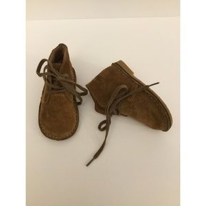 Ralph Lauren - Brown Carl Suede Chukka Booties Sz 5 (Toddler)